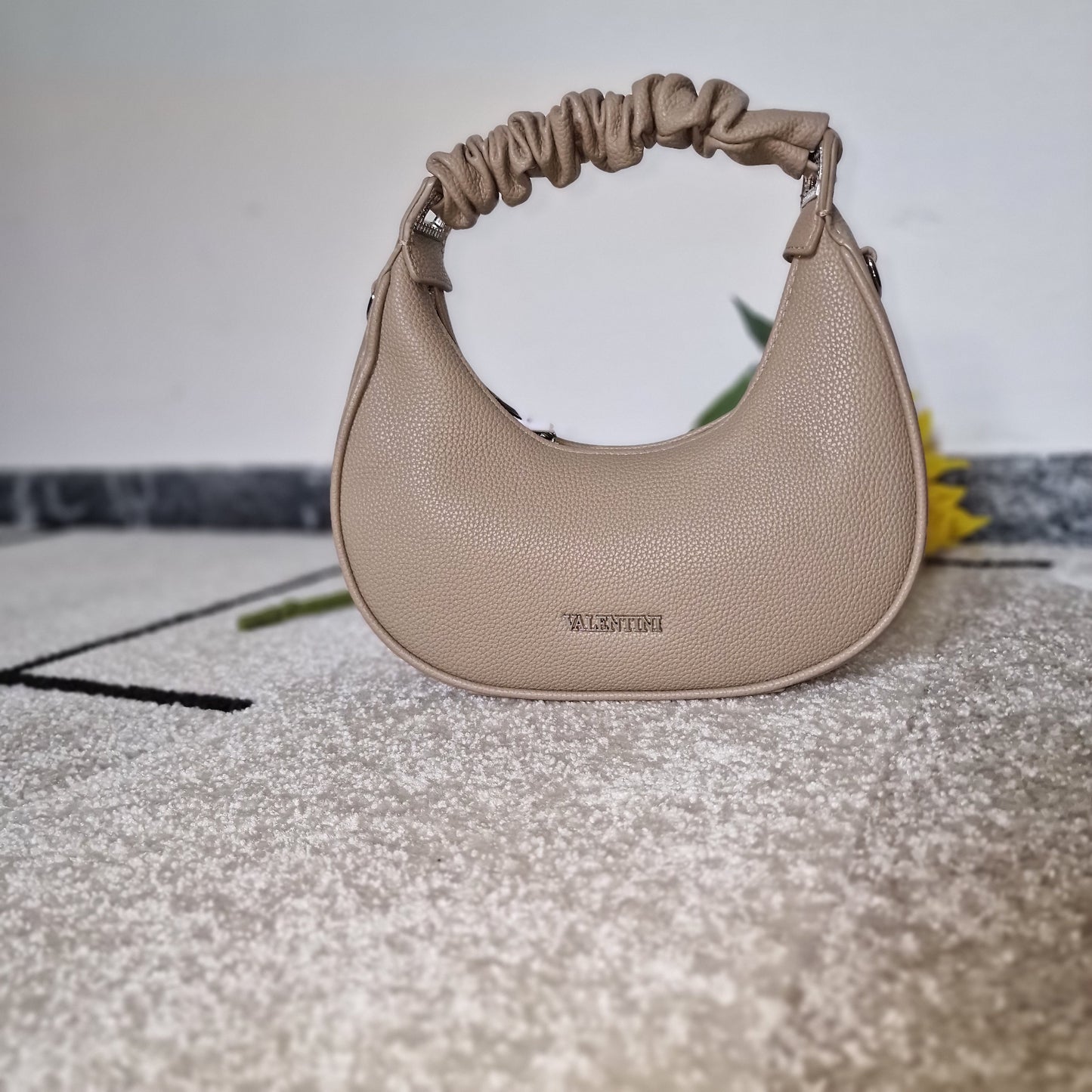 BORSETTA SPALLA RICCIA