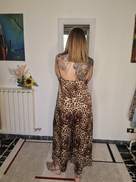 SALOPETTE LEOPARD