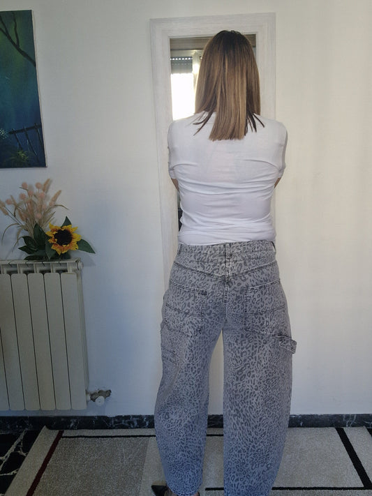 JEANS DIAMANTE BALOON/CARGO.