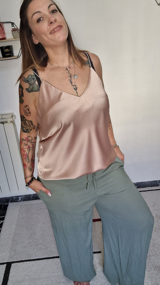 Pantalone Palazzo Flowy Dream