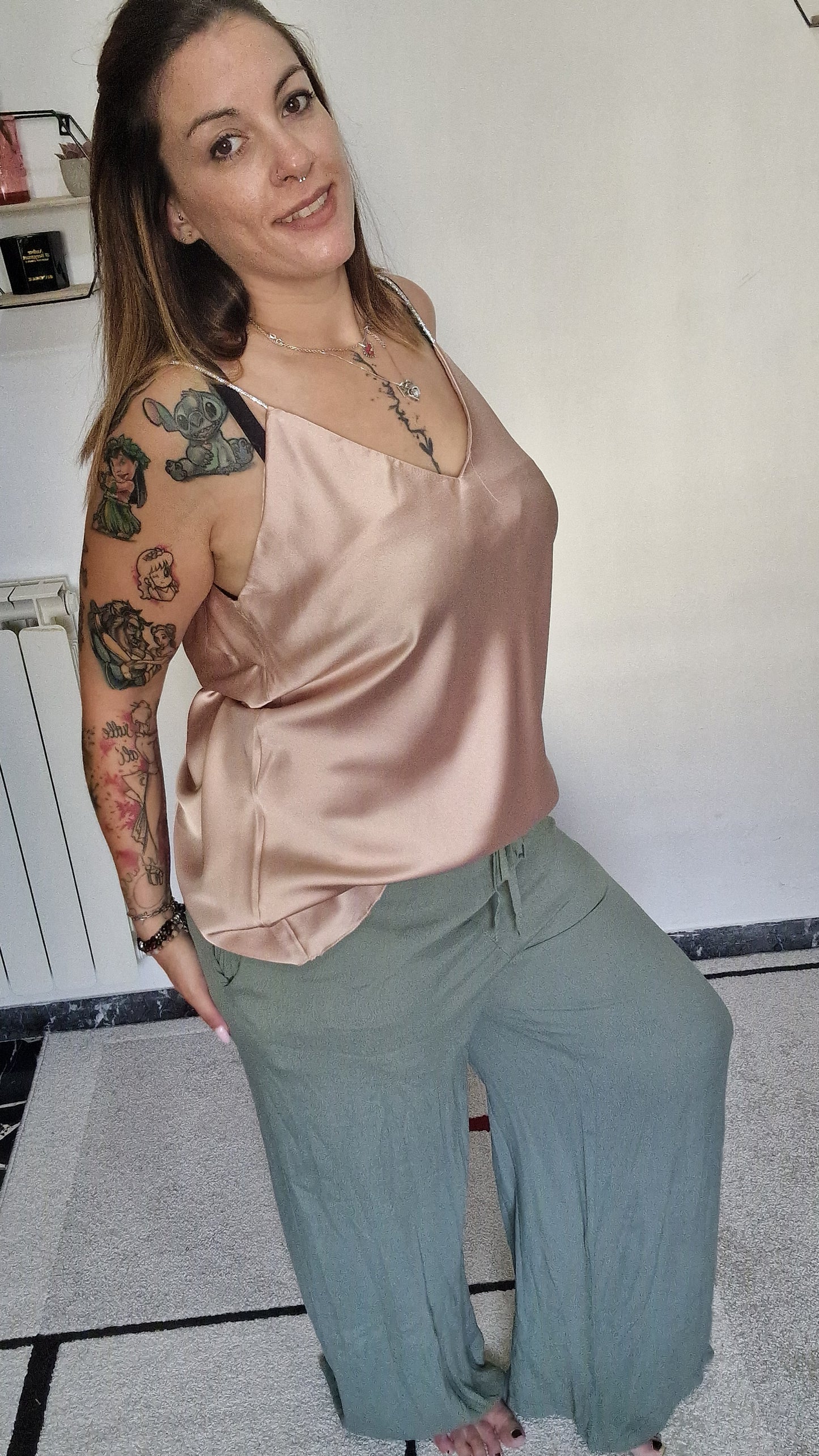 Pantalone Palazzo Flowy Dream