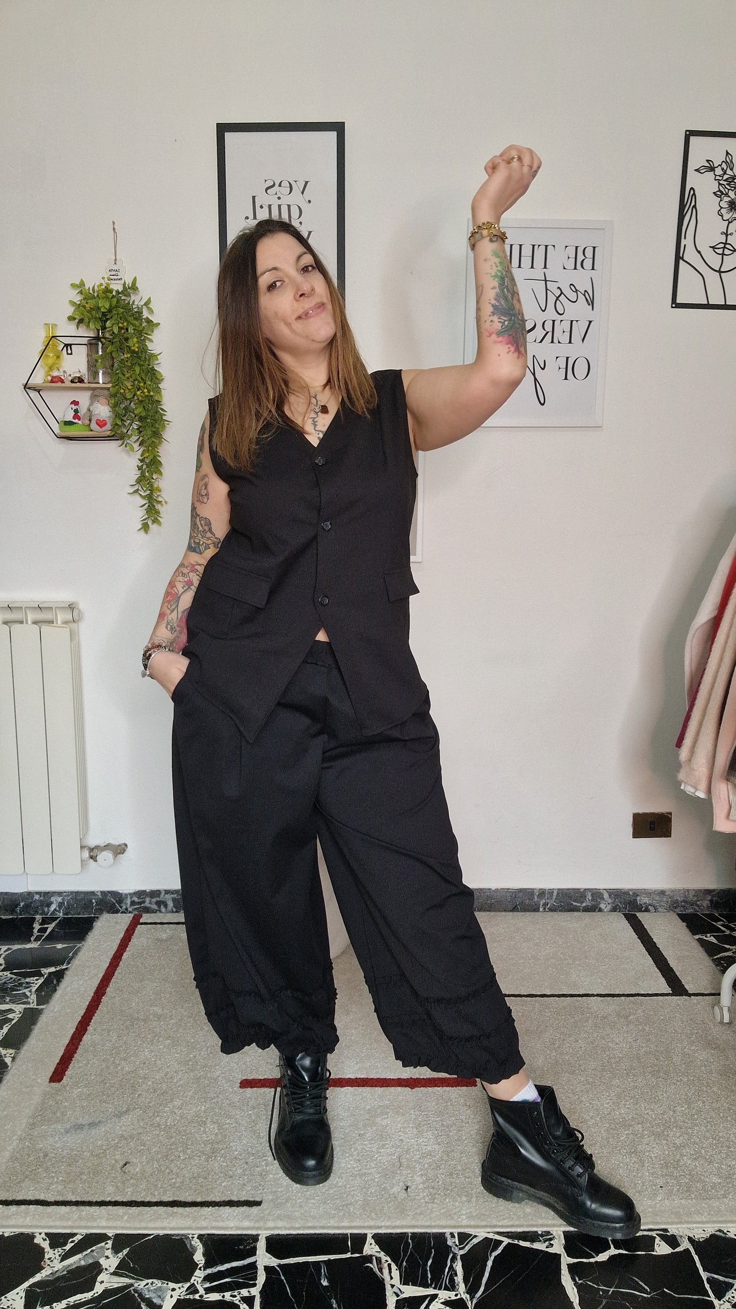 Pantalone Aurora Black – Linea 158