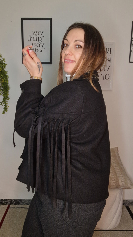 Giacca Dalia – Urban Fringe & Studs