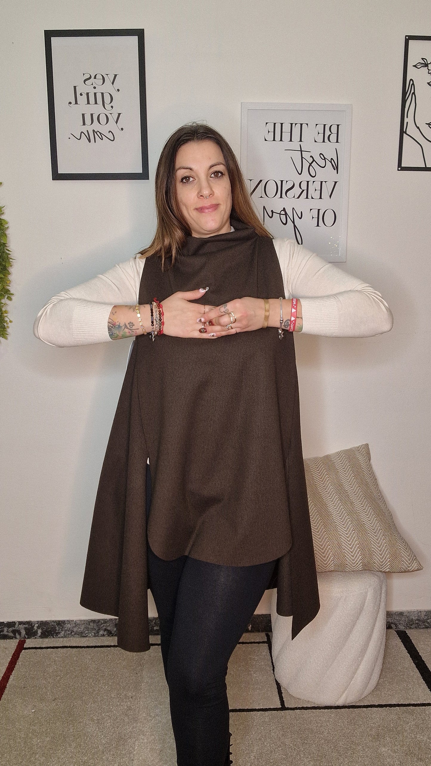 Maxi Maglia Zelda – Bold Chocolate Drape