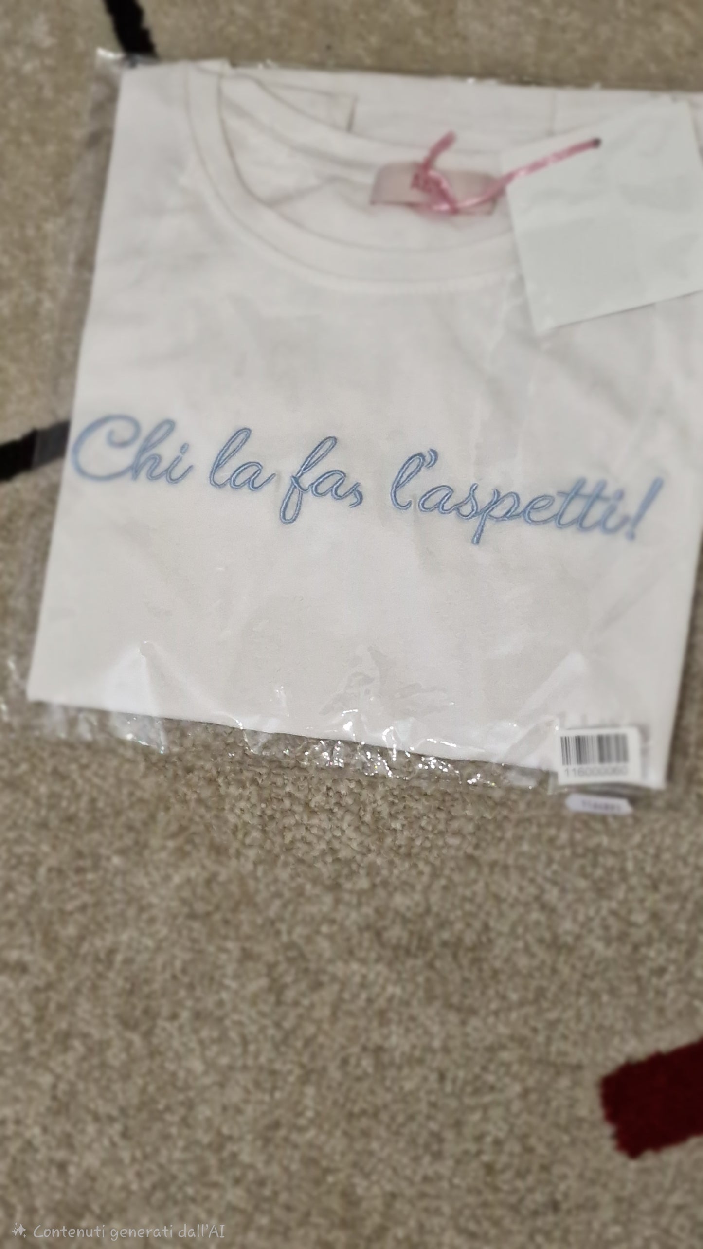Tshirt CHI LA FA, L'ASPETTI