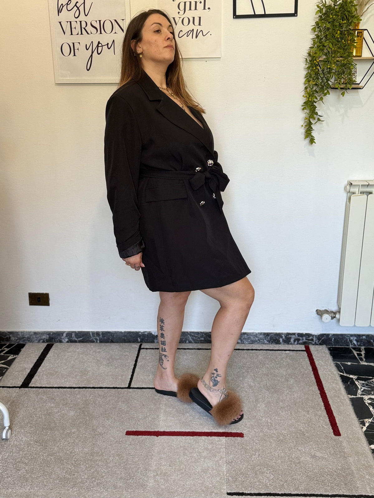 Giacca Abito Curvy con Fusciacca
