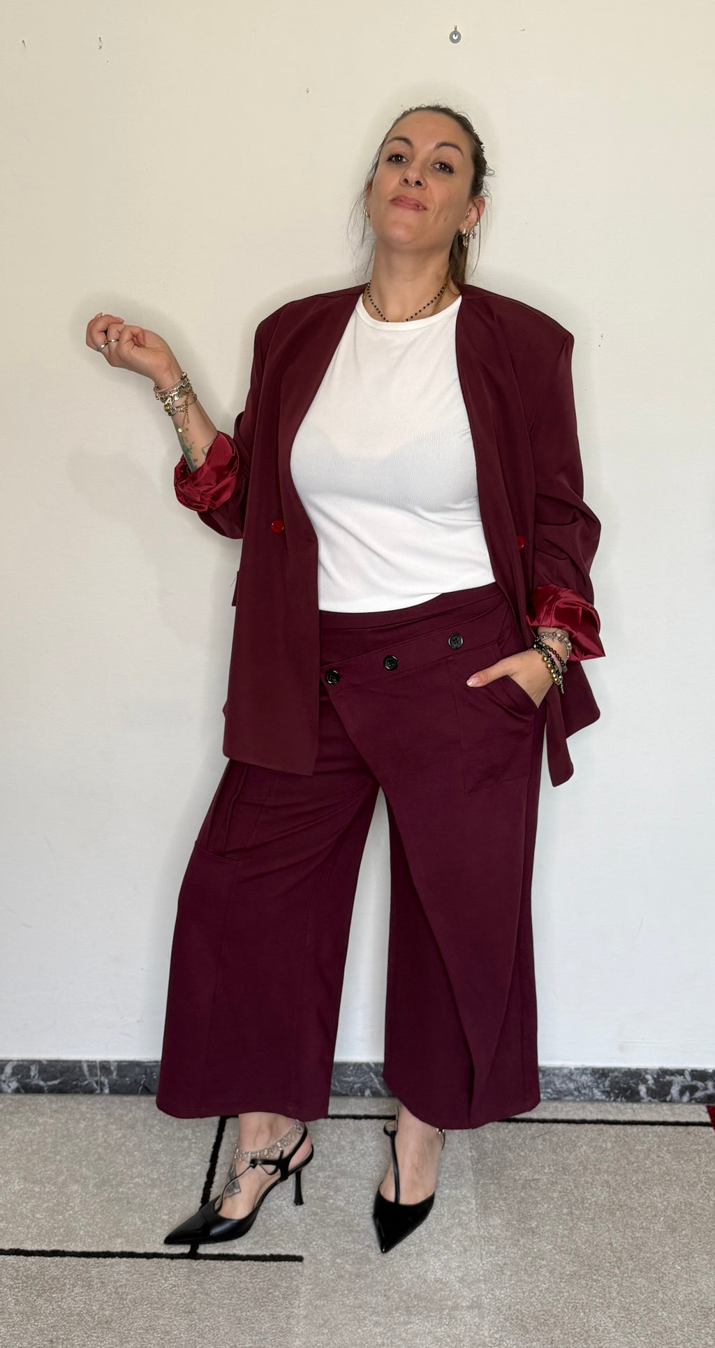 Pantalone Curvy Linea 158C