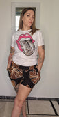 SHORT FLORES