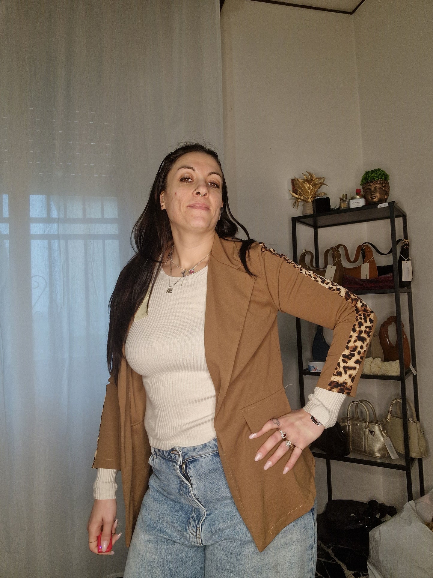 GIACCA LEOPARD
