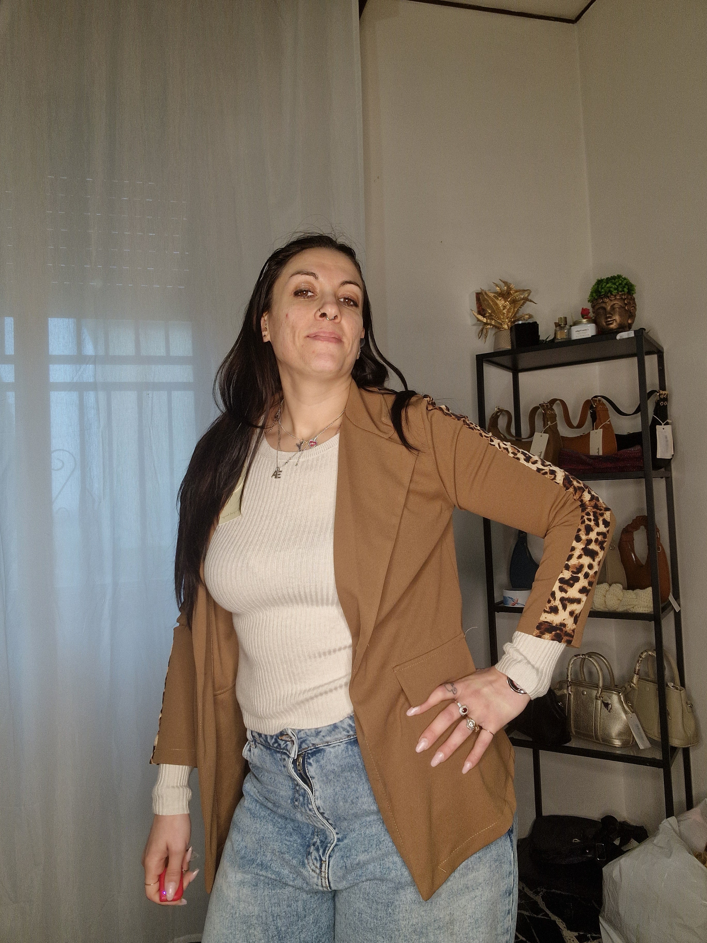 GIACCA LEOPARD