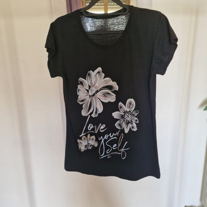 T SHIRT BLACK