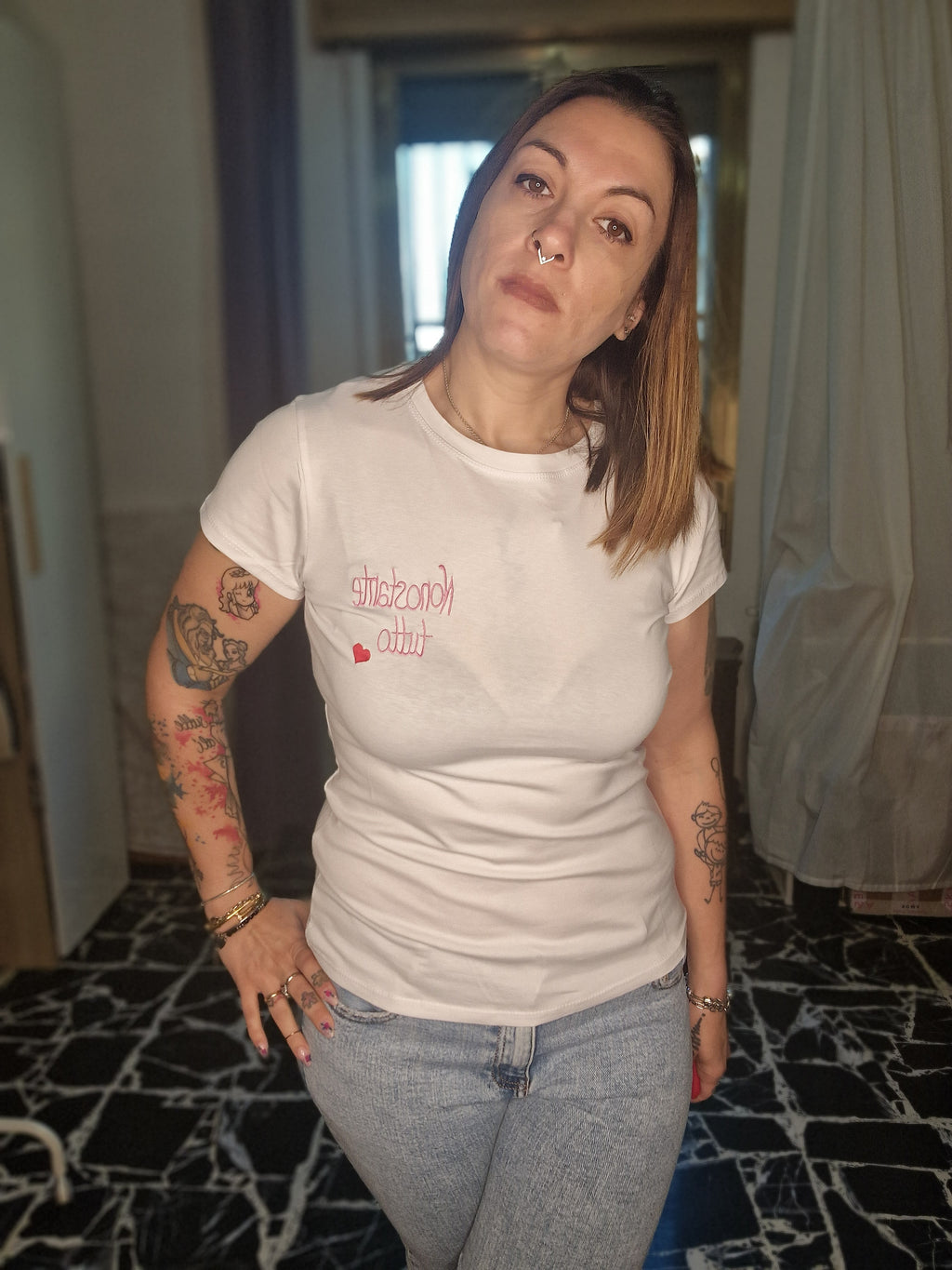 T SHIRT "NONOSTANTE TUTTO"