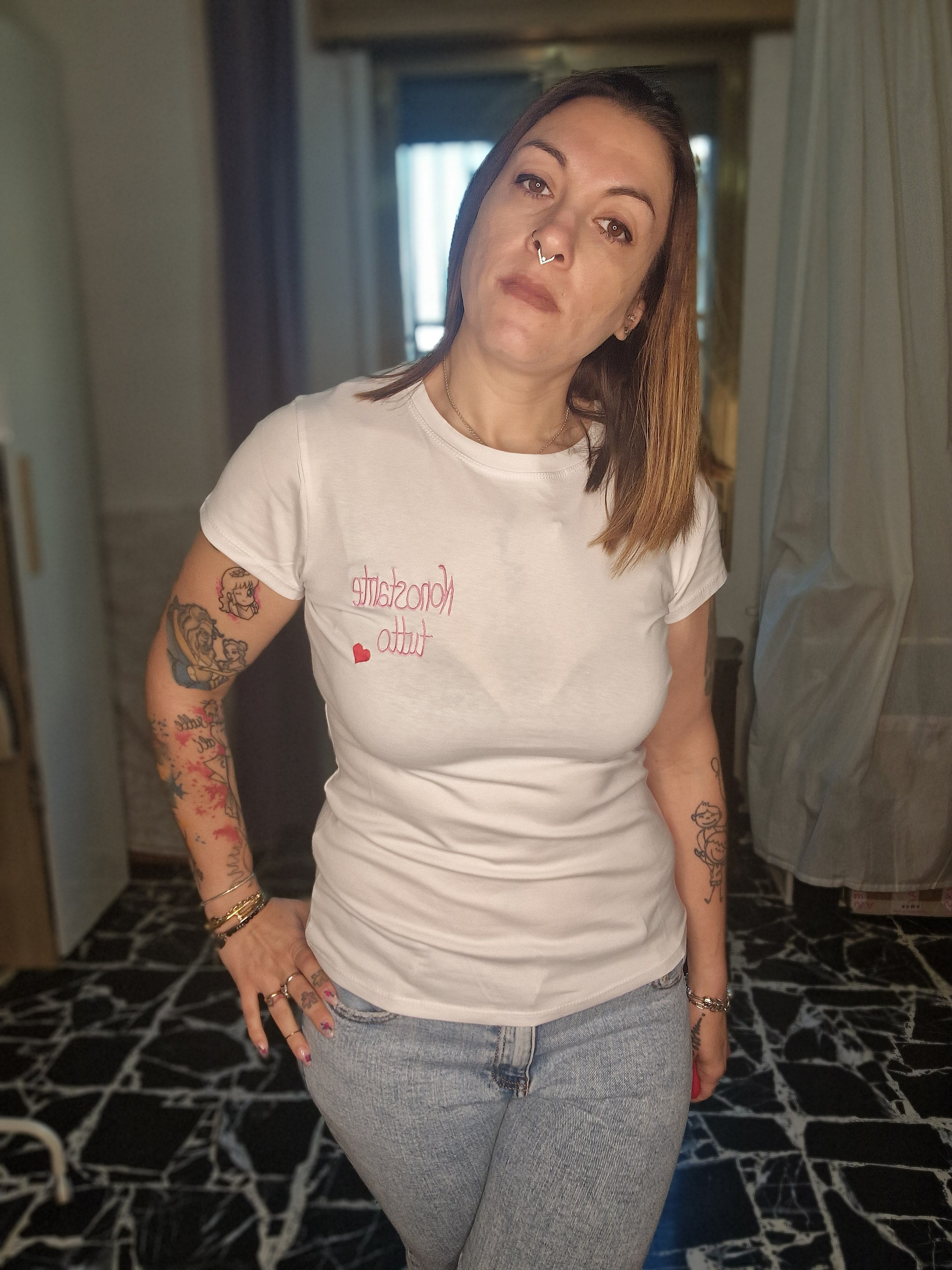 T SHIRT "NONOSTANTE TUTTO"