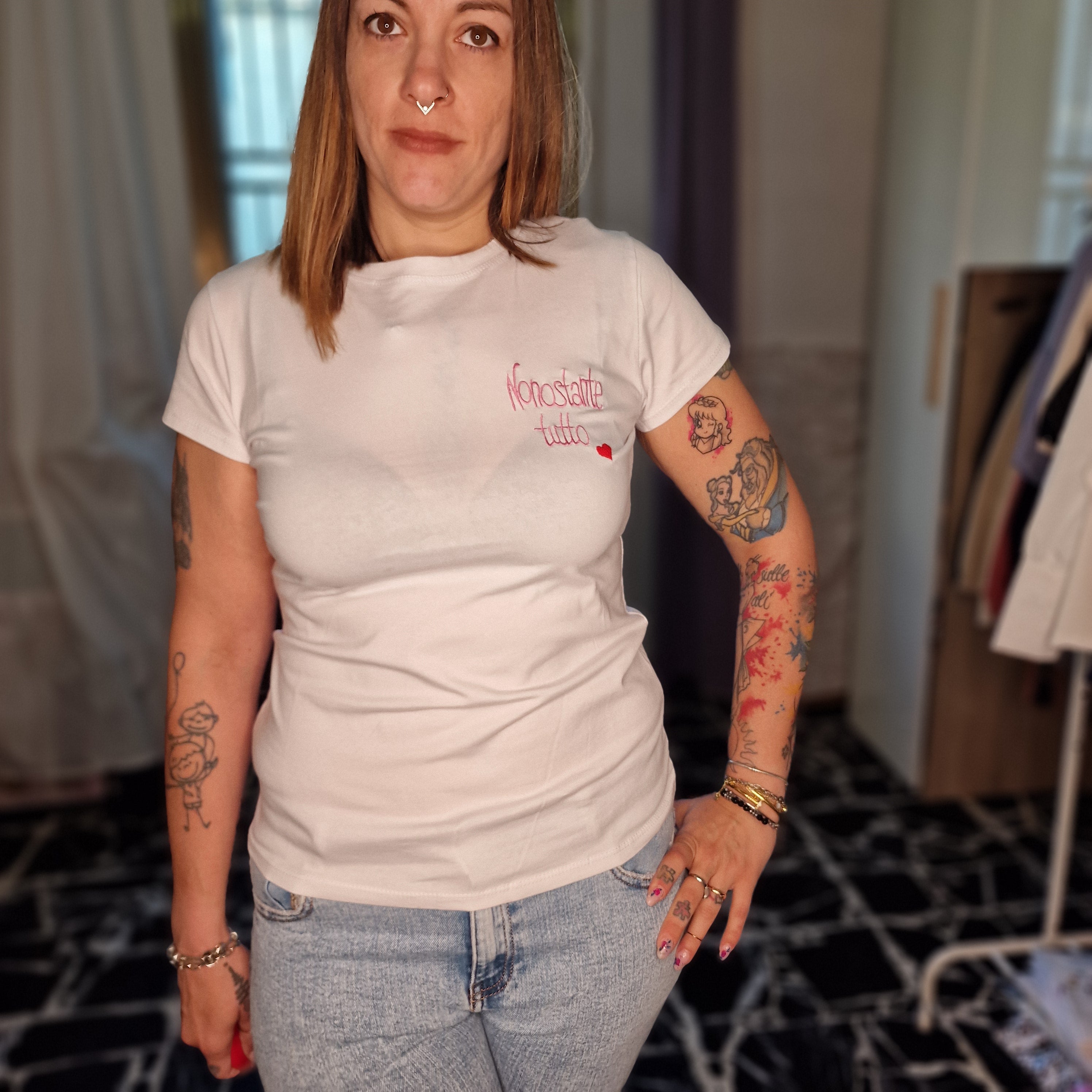 T SHIRT "NONOSTANTE TUTTO"