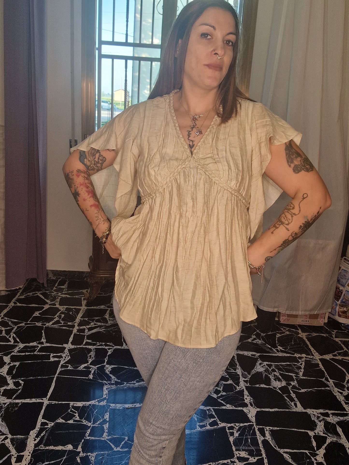 BLUSA LINO