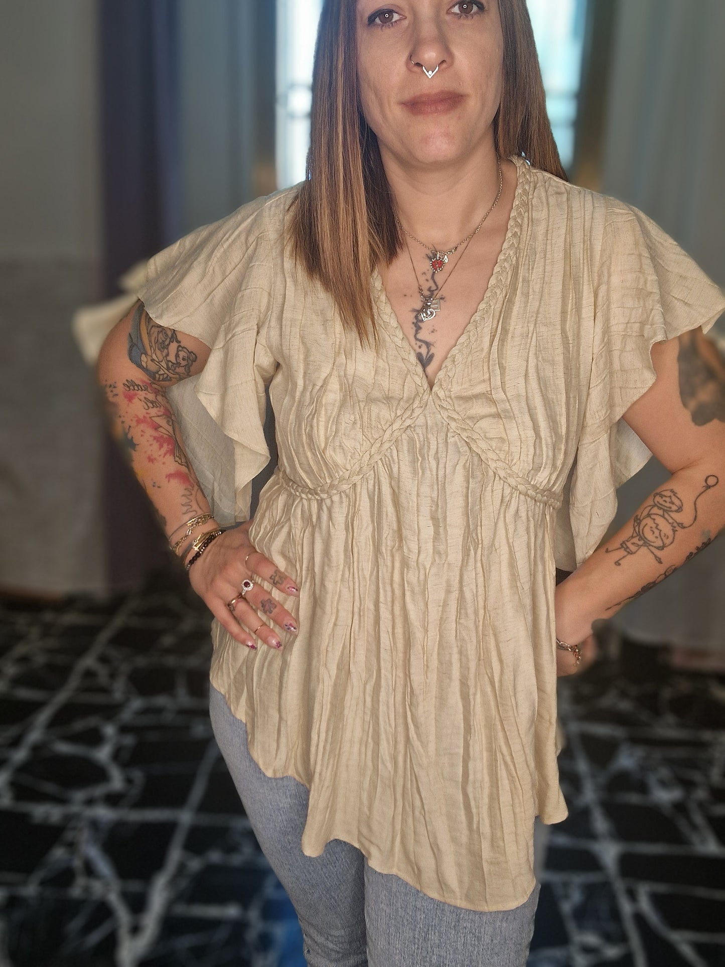 BLUSA LINO