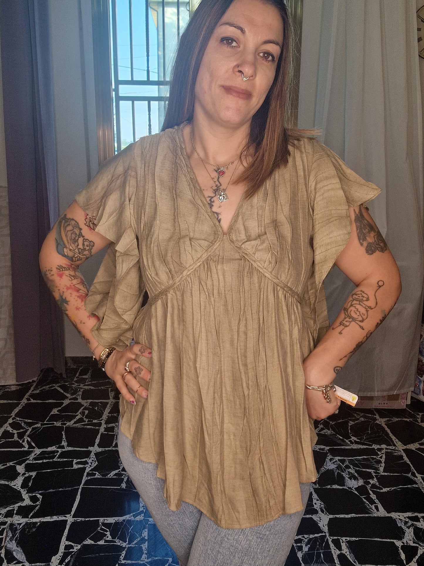 BLUSA LINO