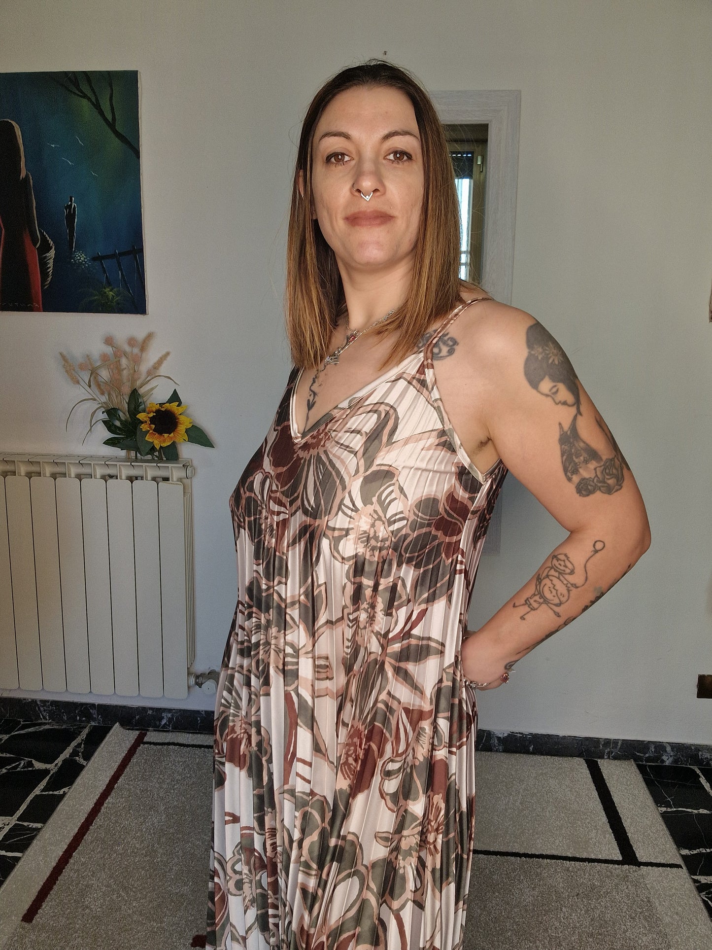 ABITO PLISSETTA