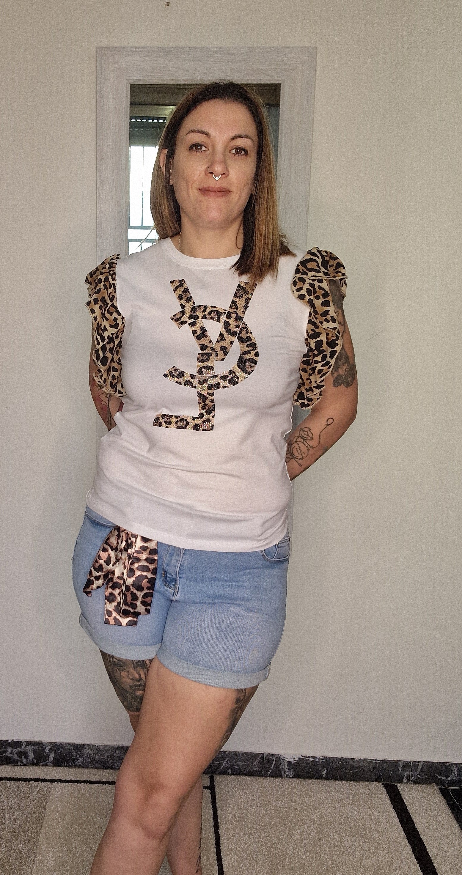 SHORT FOULARD
