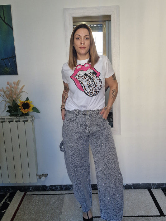 JEANS DIAMANTE BALOON/CARGO.