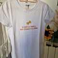 T SHIRT "SE SENTI LA FAME"
