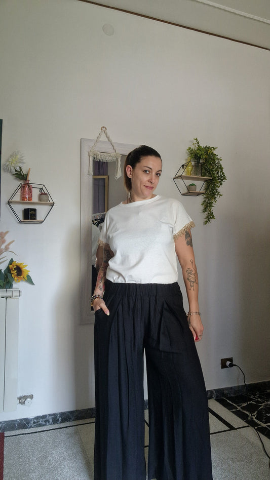 PANTA PLISSETTATO