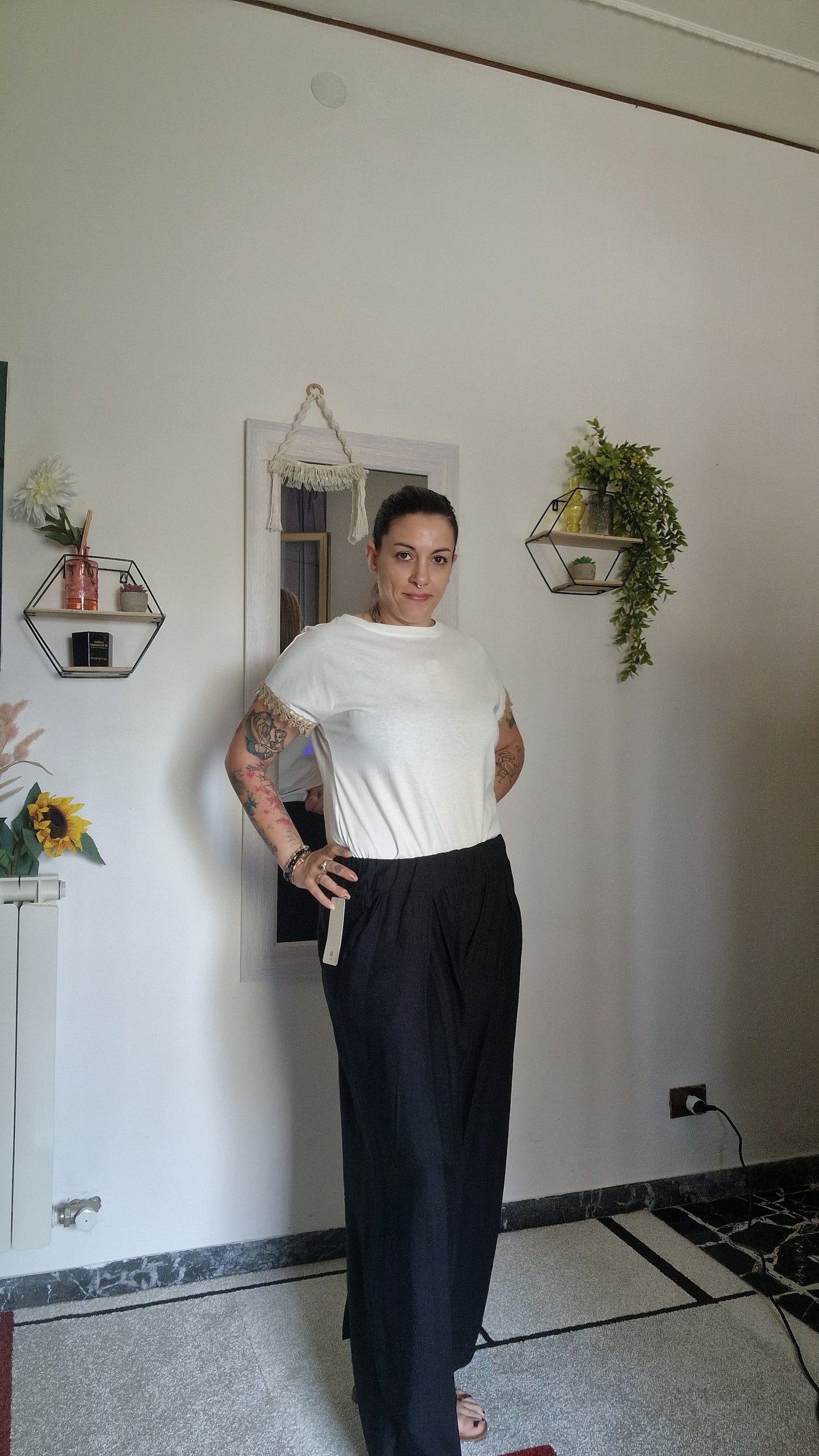 PANTA PLISSETTATO