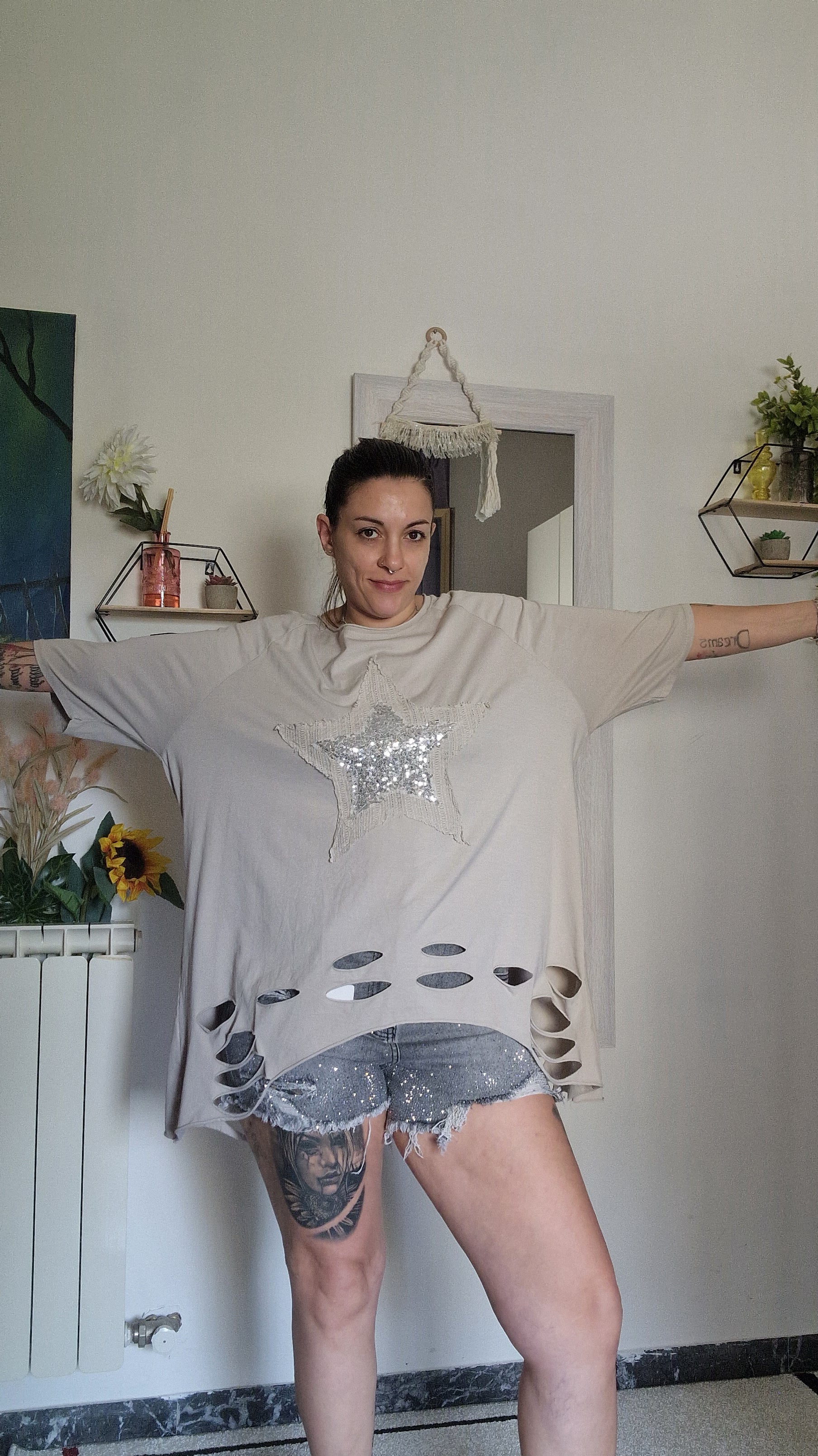 T SHIRT STARS OVER