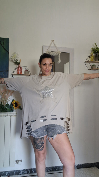 T SHIRT STARS OVER