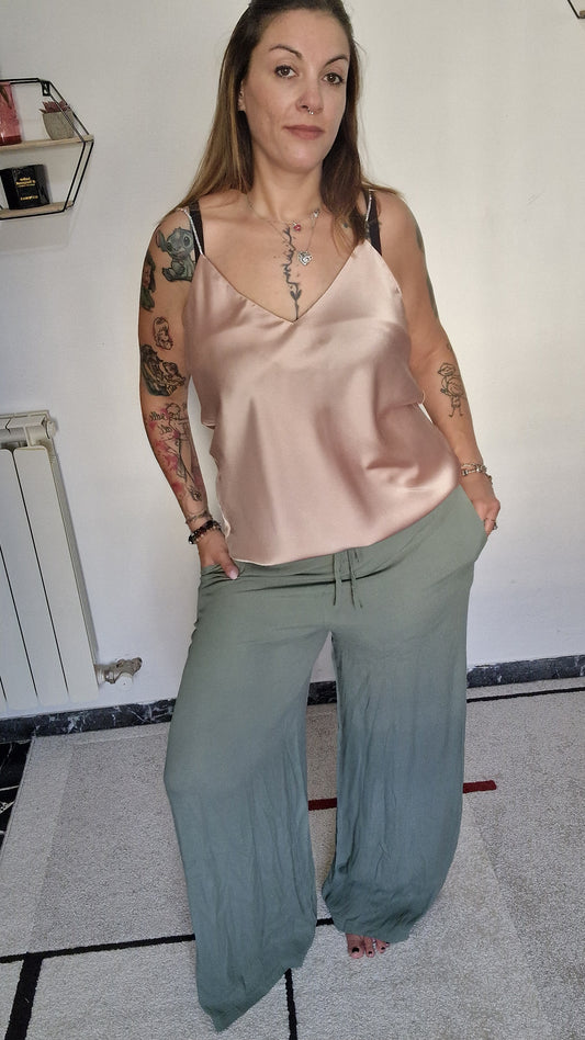 Pantalone Palazzo Flowy Dream