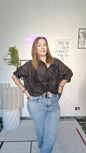 Camicia Oversize con Nodo