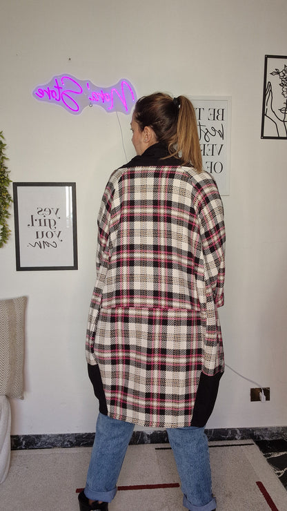 Cardigan Lungo Oversize a Fantasia