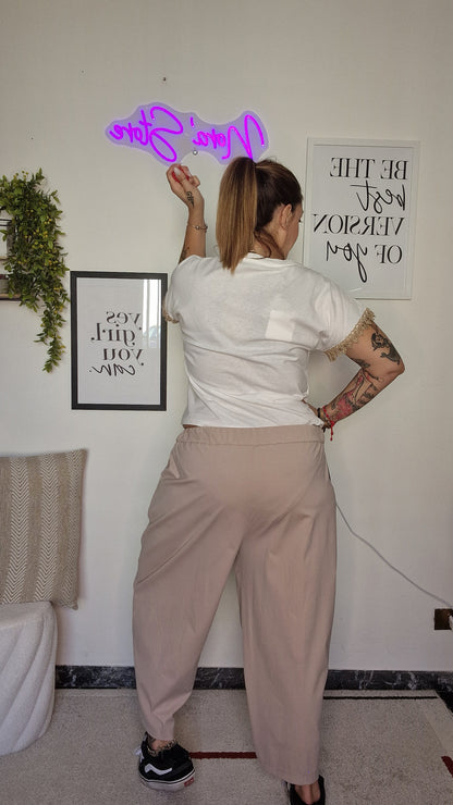 Pantaloni Punta svasato