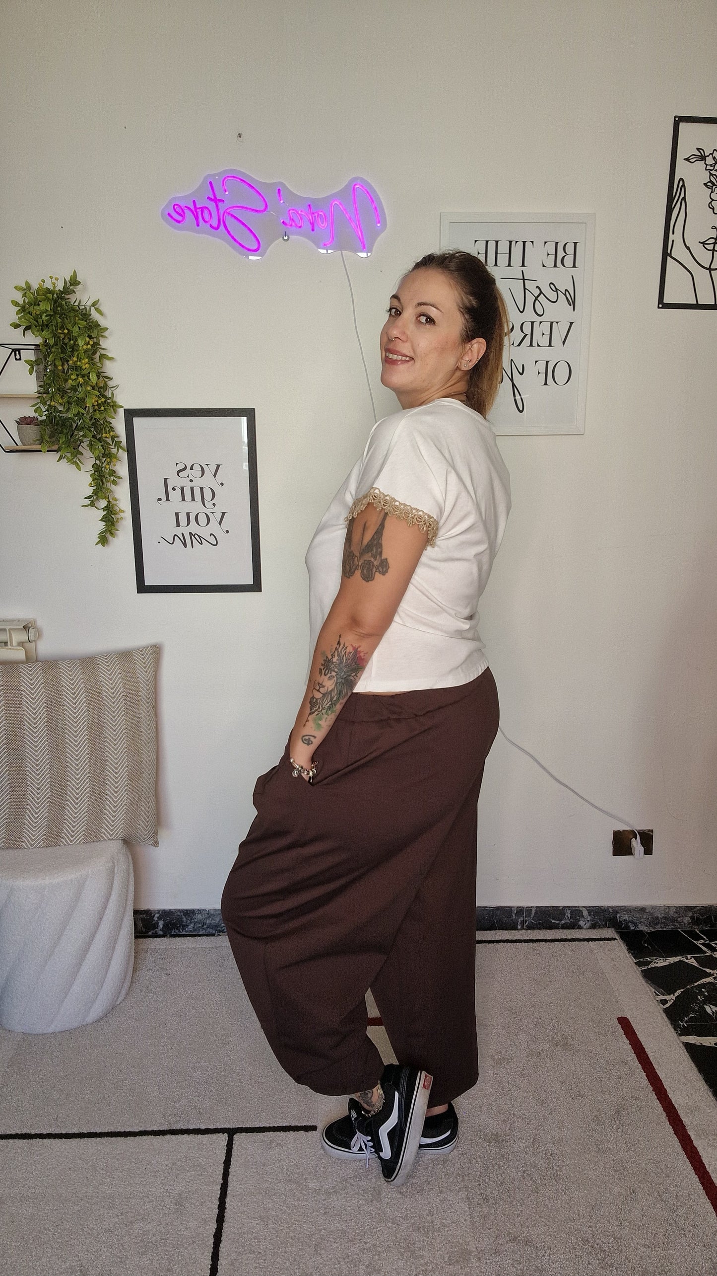 Pantaloni Punta svasato