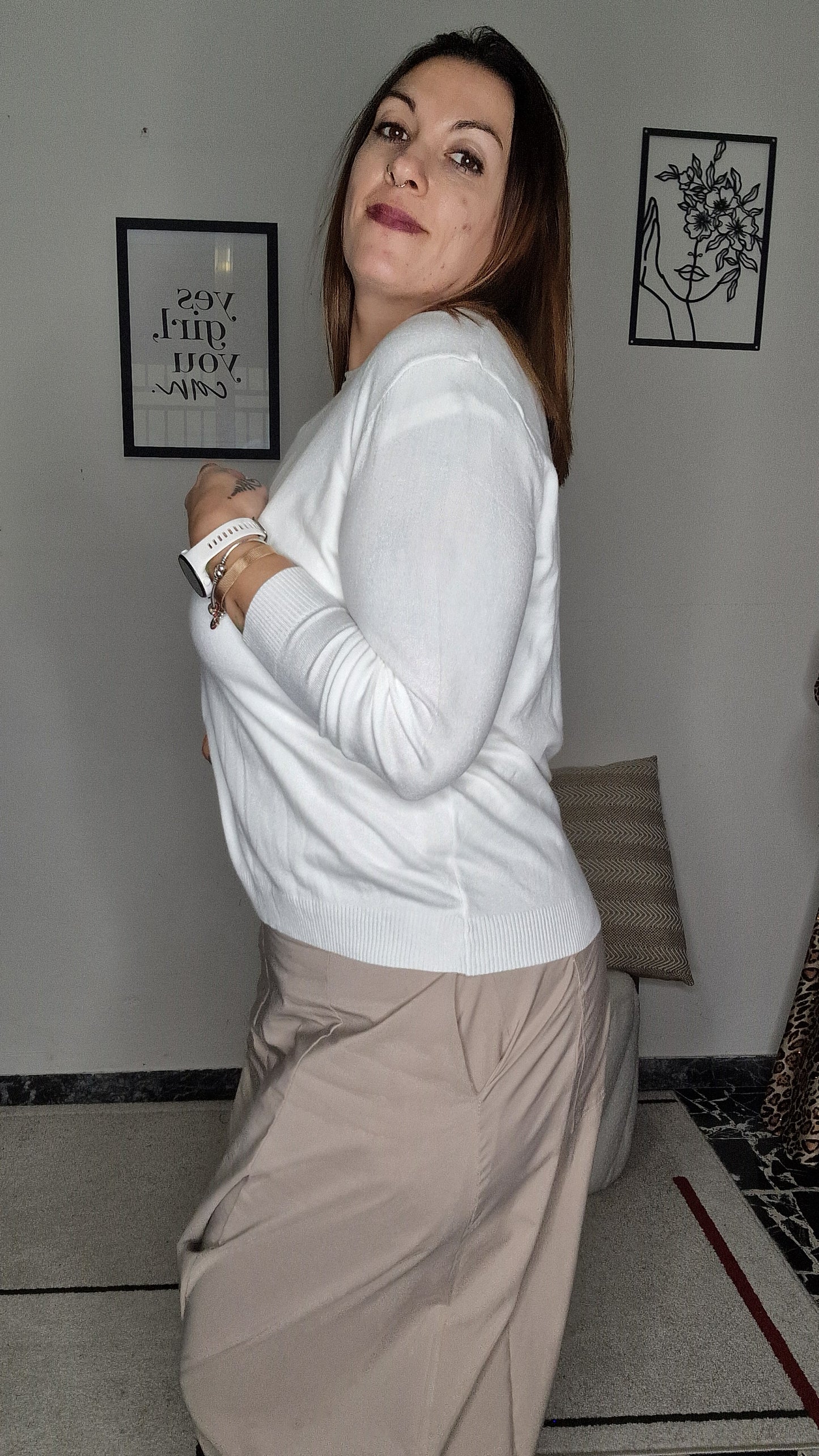 Maglia Oversize "Wide Neck" Comfort Fit (Codice: 7002)