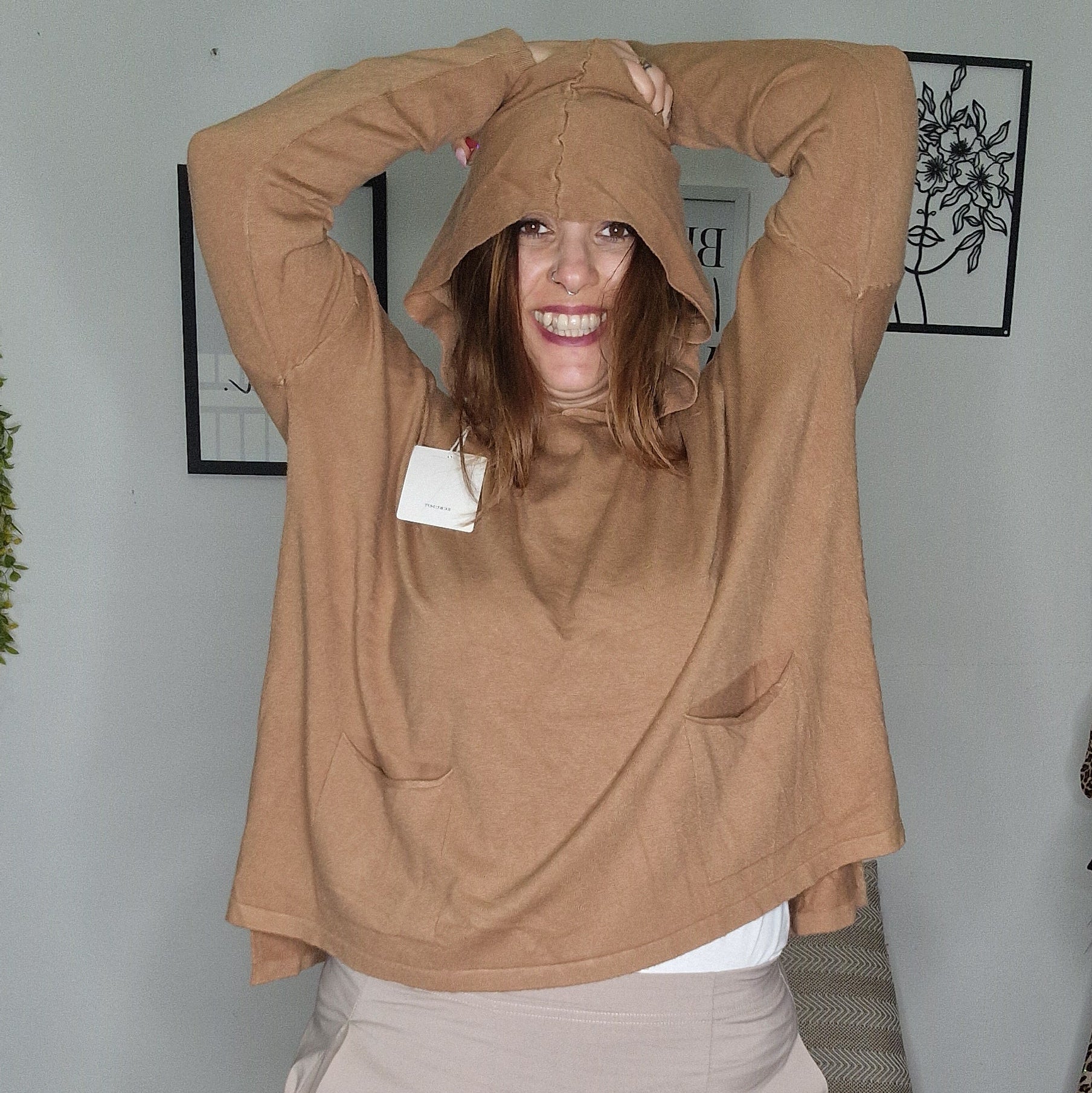 Felpa oversize Curvy