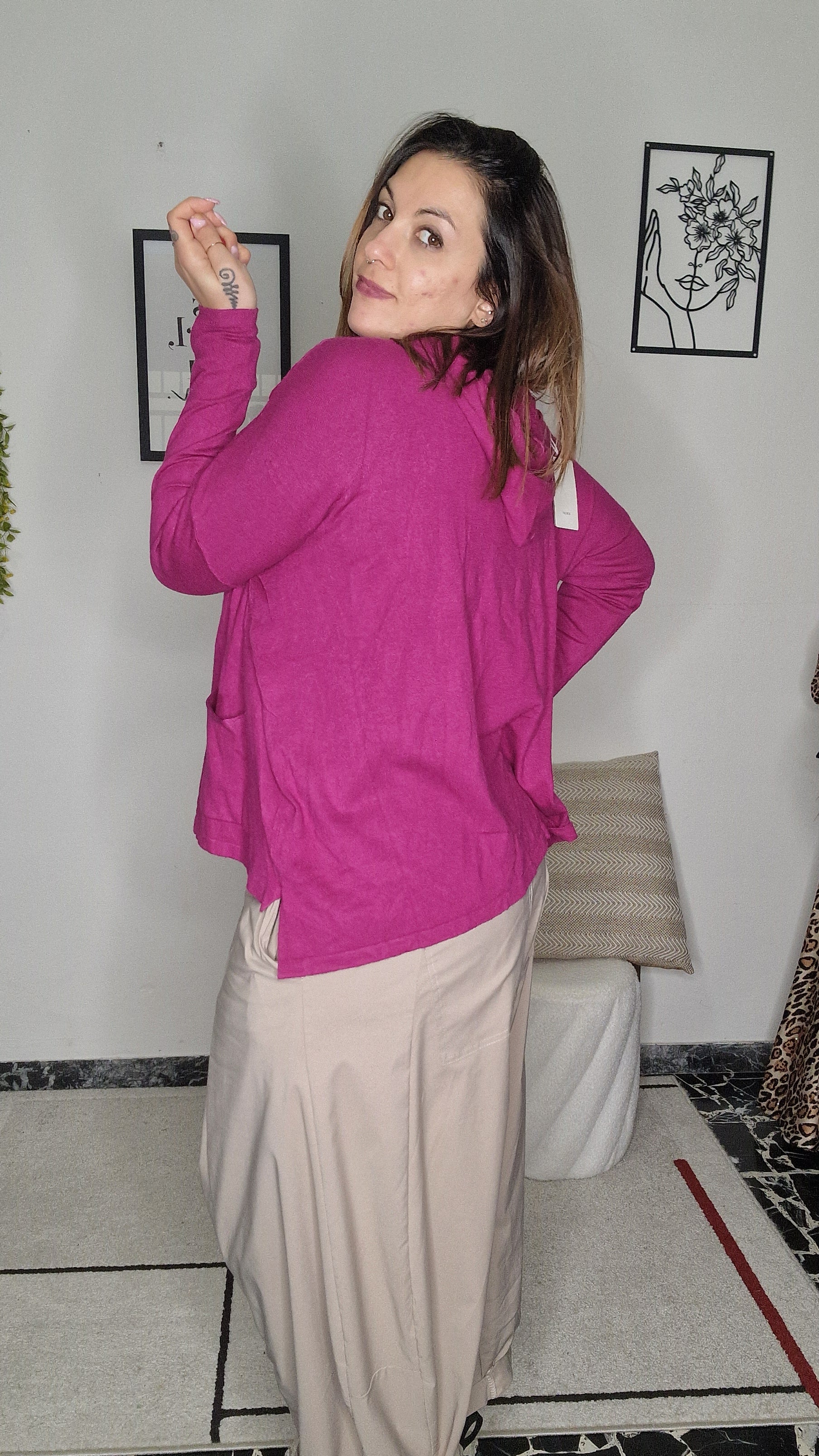 Felpa oversize Curvy