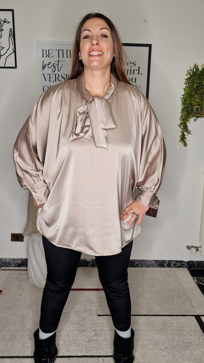 Blusa Oversize Pipistrello