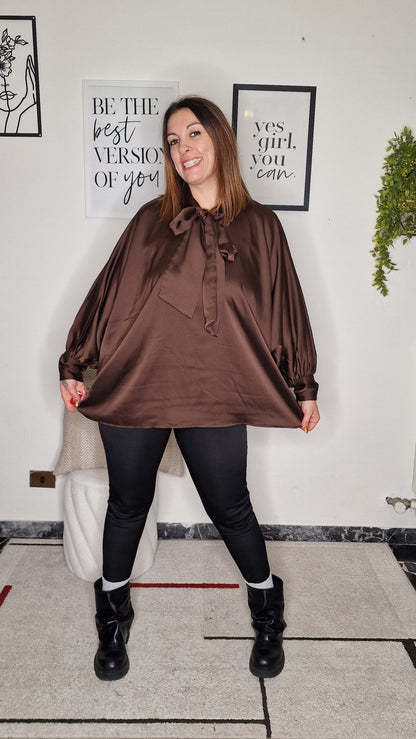 Blusa Oversize Pipistrello