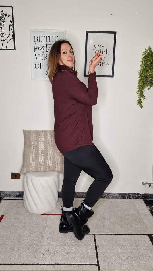 Maglia Dolcevita "ELISA" Oversize