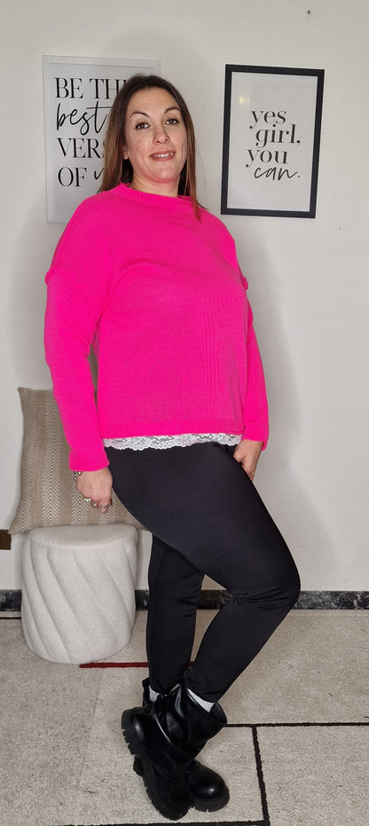 Maglione "ALICE" Girocollo Soft