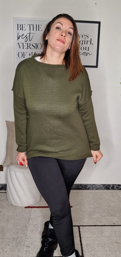 Maglione "ALICE" Girocollo Soft