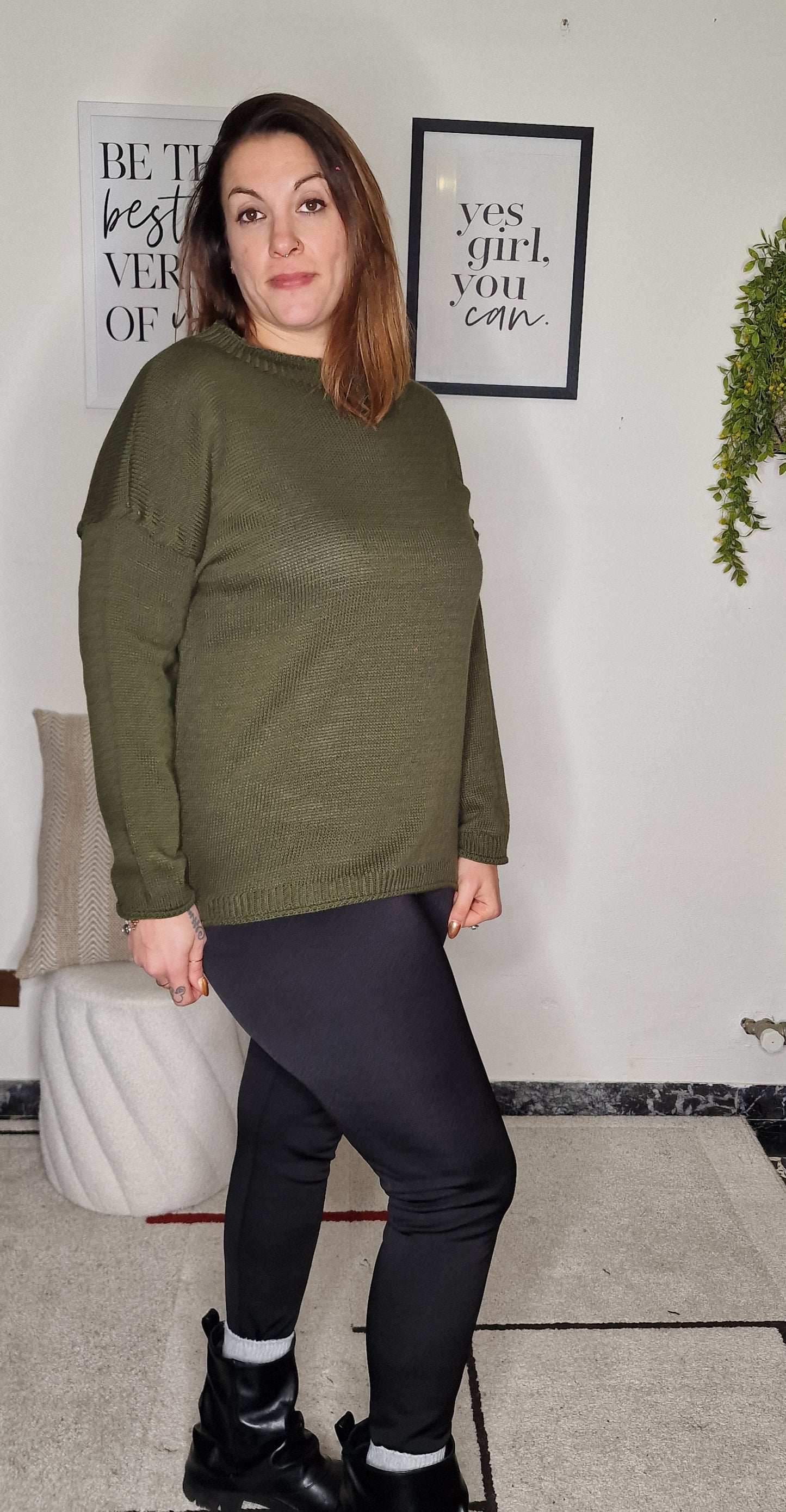 Maglione "ALICE" Girocollo Soft