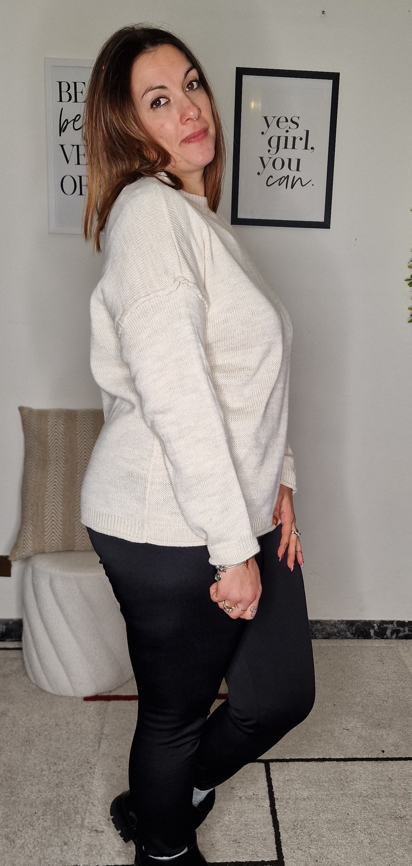 Maglione "ALICE" Girocollo Soft