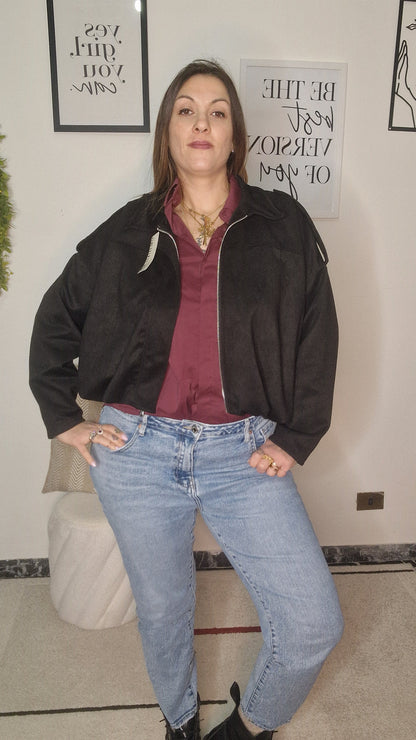 Giacca Suede Minerva