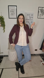 Cardigan Spolverino Ambra