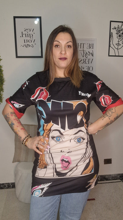 Maxi-T-shirt Musa Pop