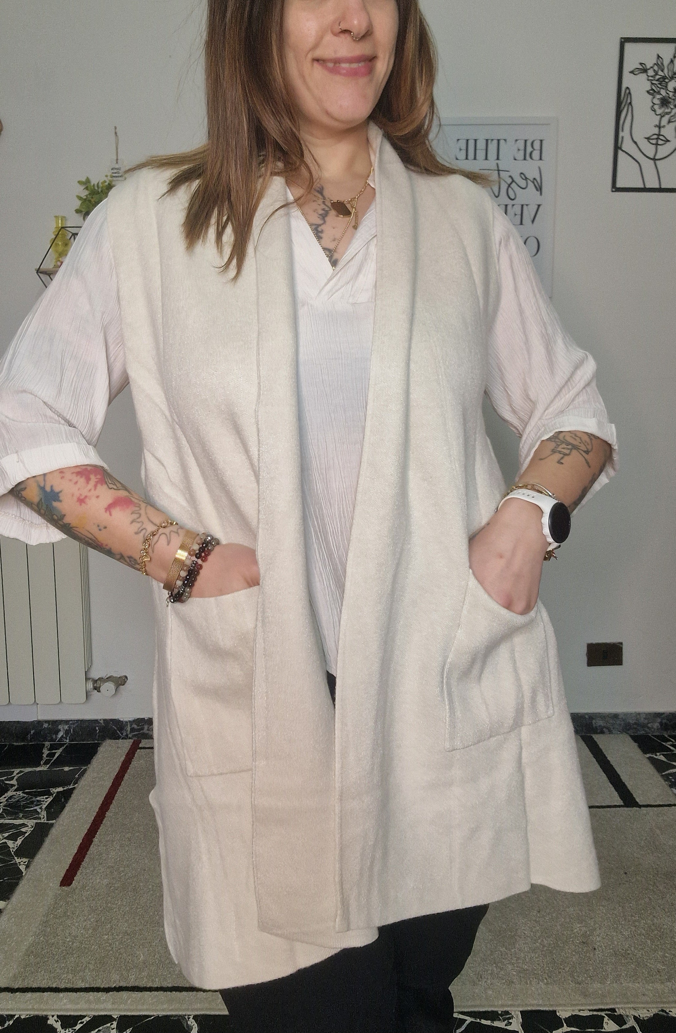 Gilet Fiori di Loto