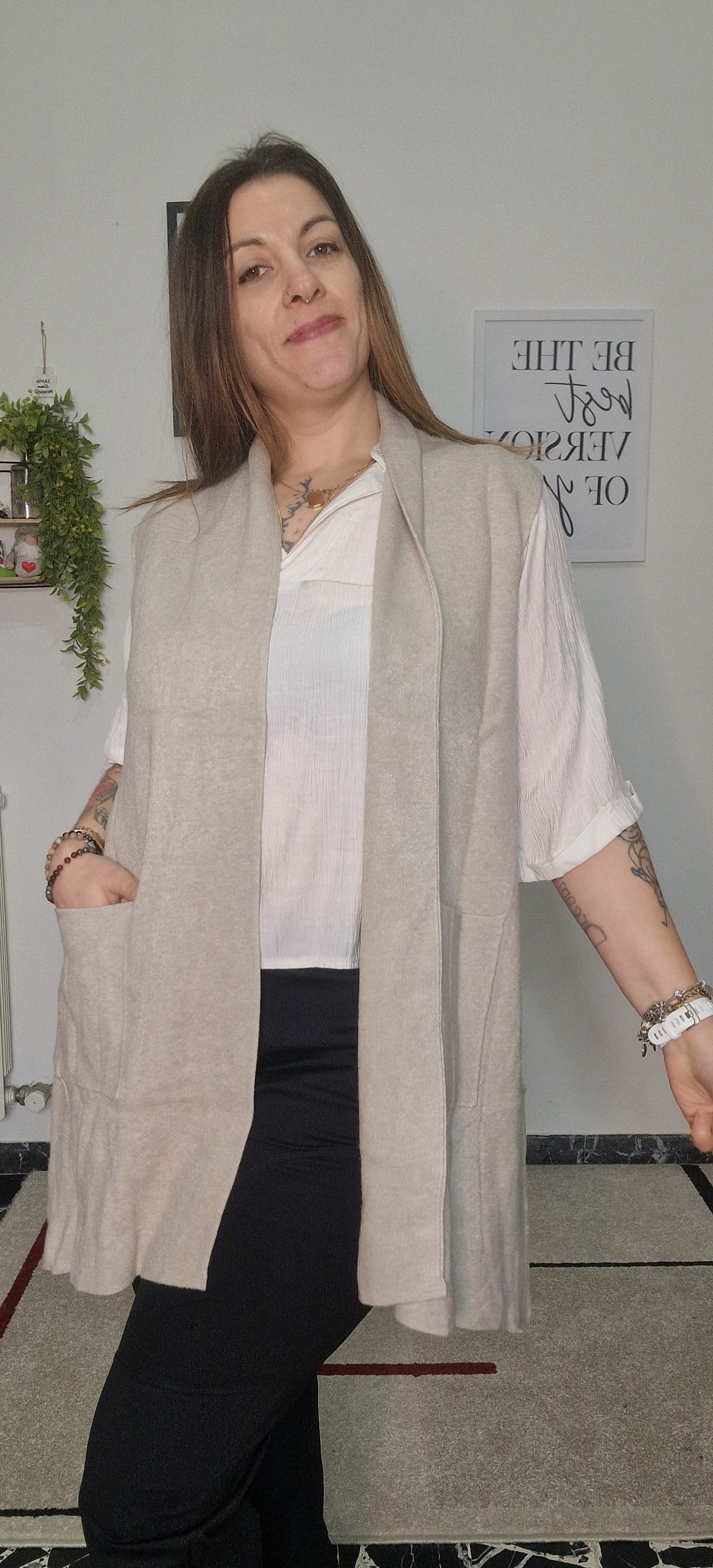 Gilet Fiori di Loto