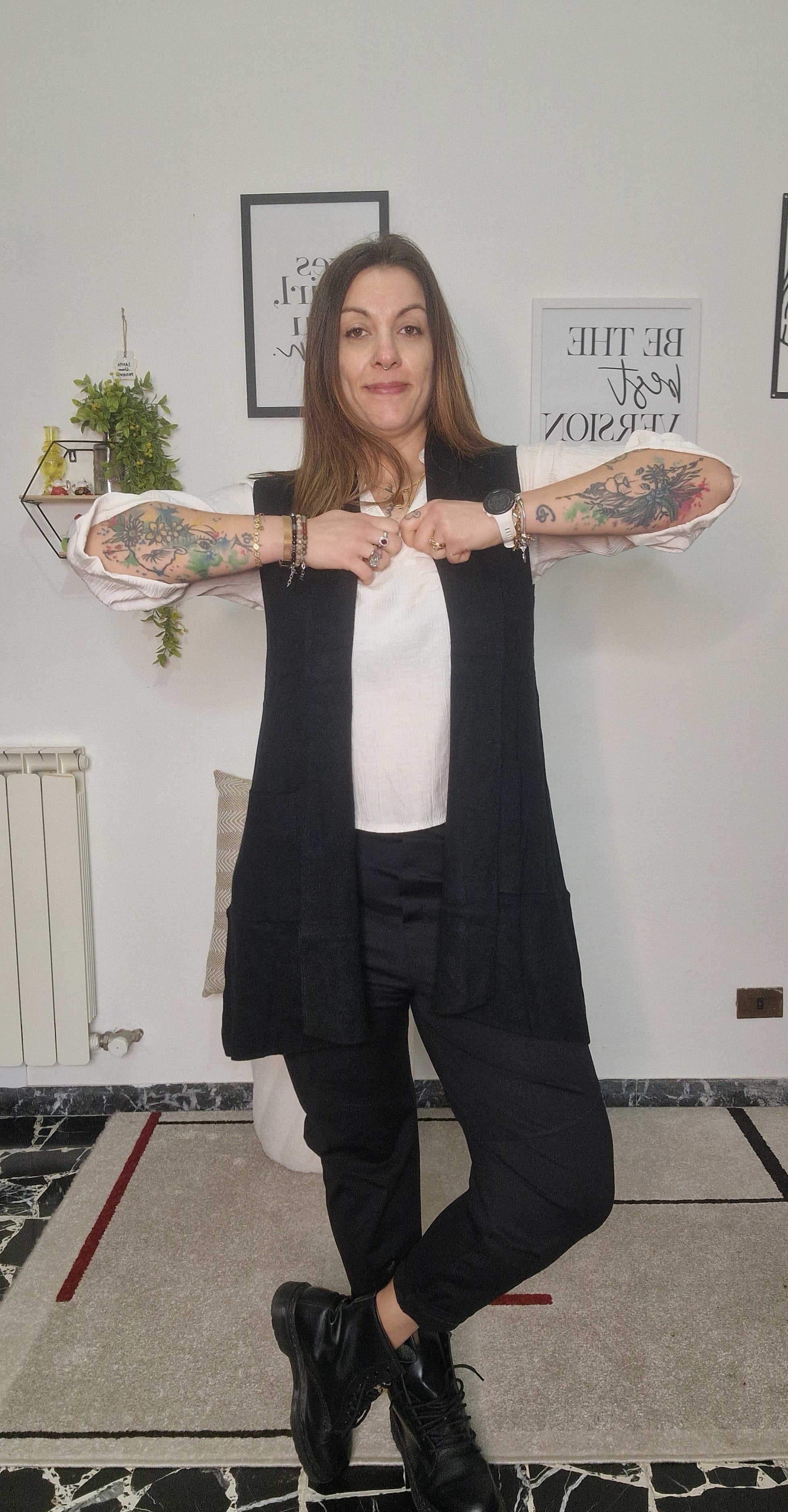 Gilet Fiori di Loto